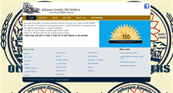 Desktop Screenshot of johnsoncountyoldsettlers.com